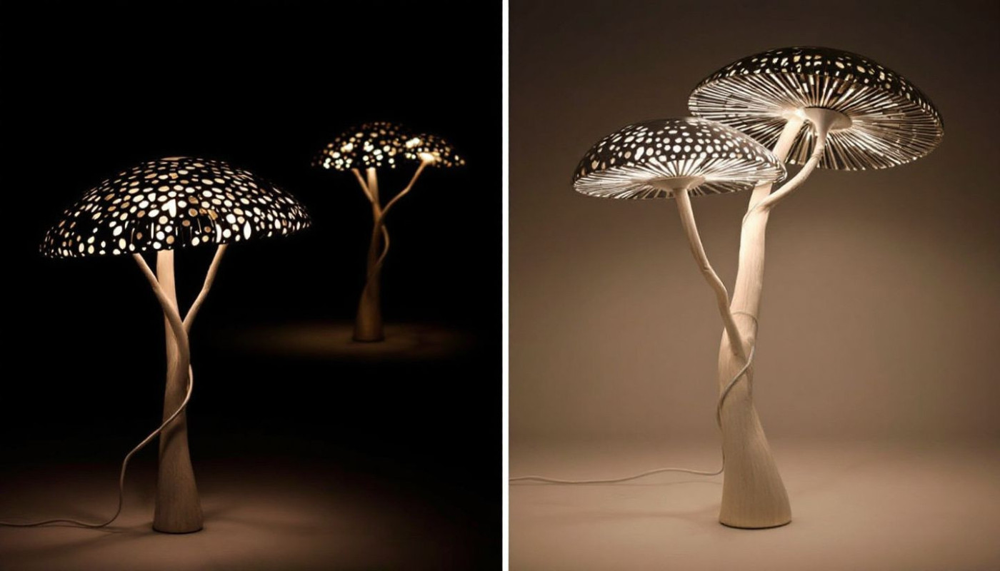 Comment les lampes champignon fusionnent-elles nature et technologie ?